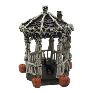 Lemax Spooky Town Skeleton Gazebo